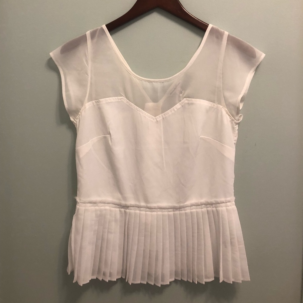 American Eagle Pleated Blouse